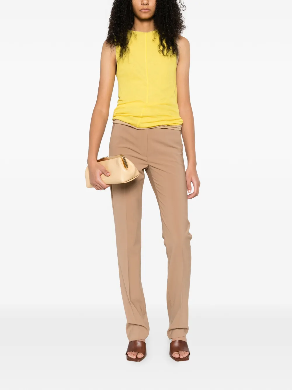 Sportmax Pocket detail trousers - Beige