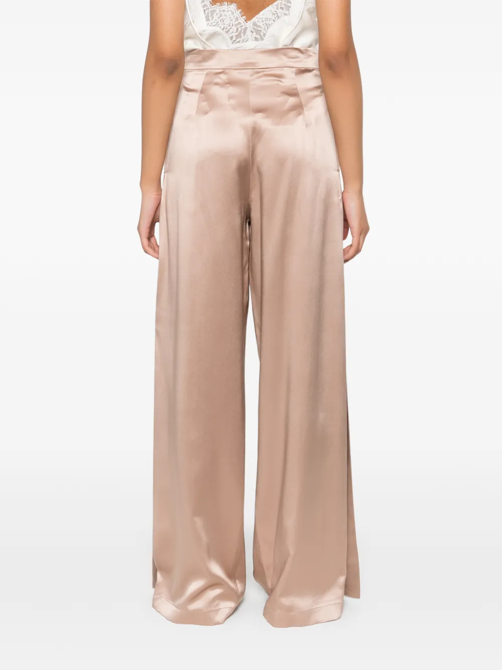 Sportmax Plooibroek Beige