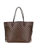 Louis Vuitton Pre-Owned 2009 Damier Ebene Neverfull MM tote bag - Brown