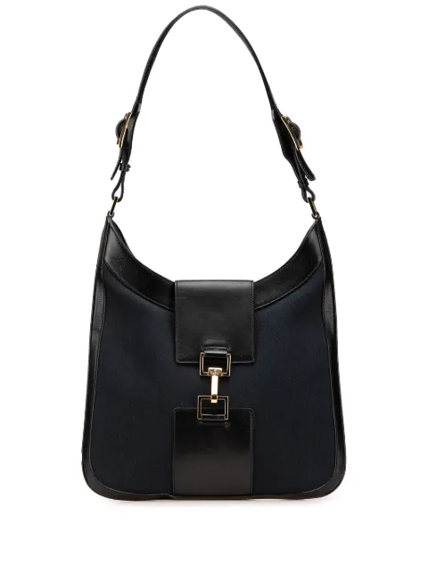 Gucci Pre-Owned bolsa de hombro Jackie de lona y piel de becerro 2000-2015