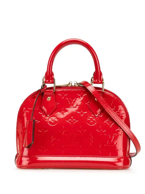 Louis Vuitton Pre-Owned 2015 Monogram Vernis Alma BB satchel
