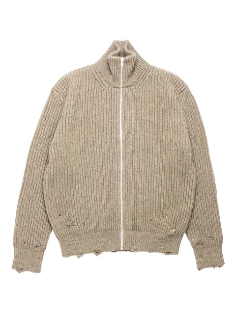 MM6 Maison Margiela elbow-patch cardigan