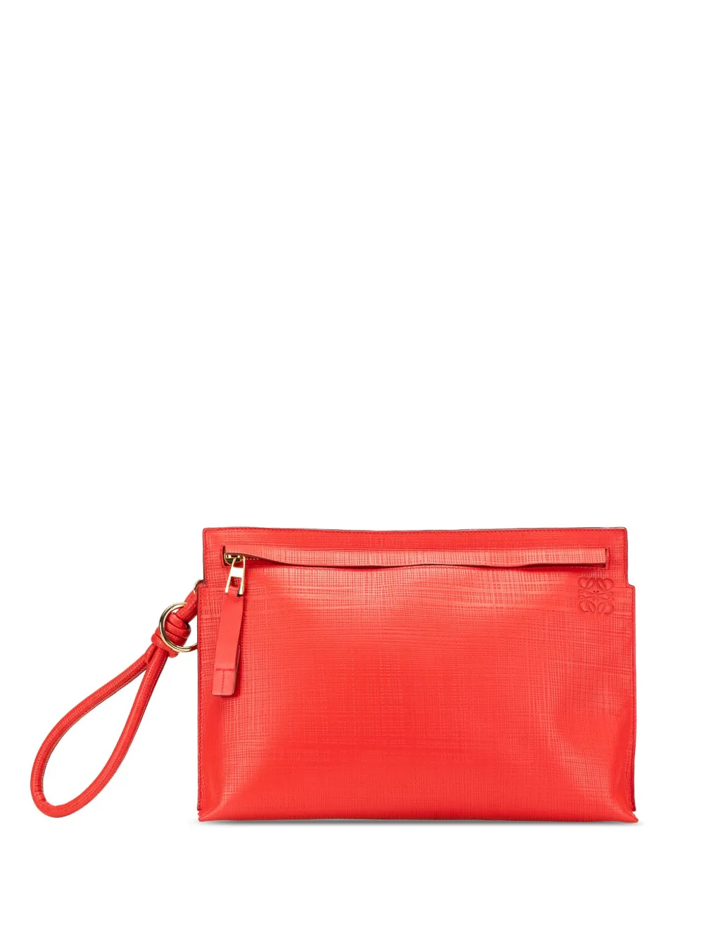 2015 Leather Anagram T clutch bag