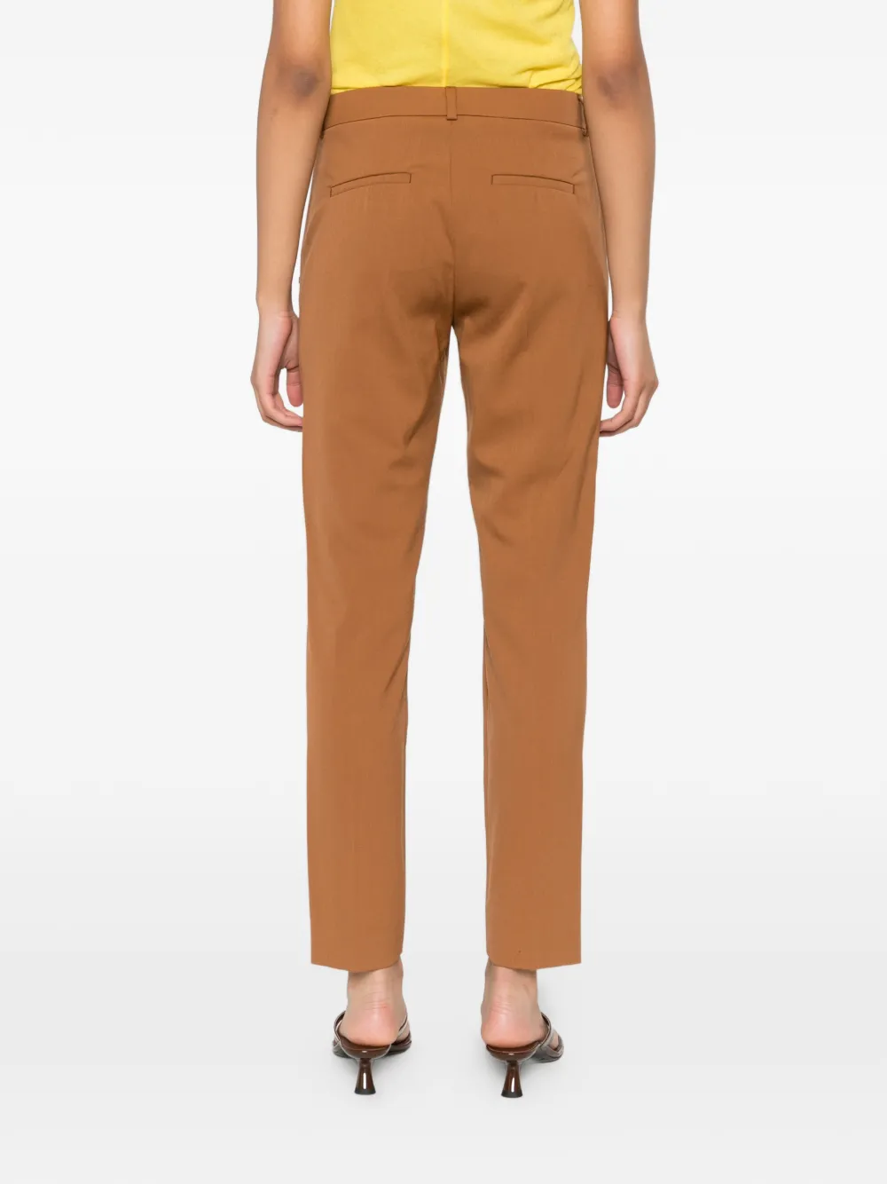 Sportmax Broek met split Bruin