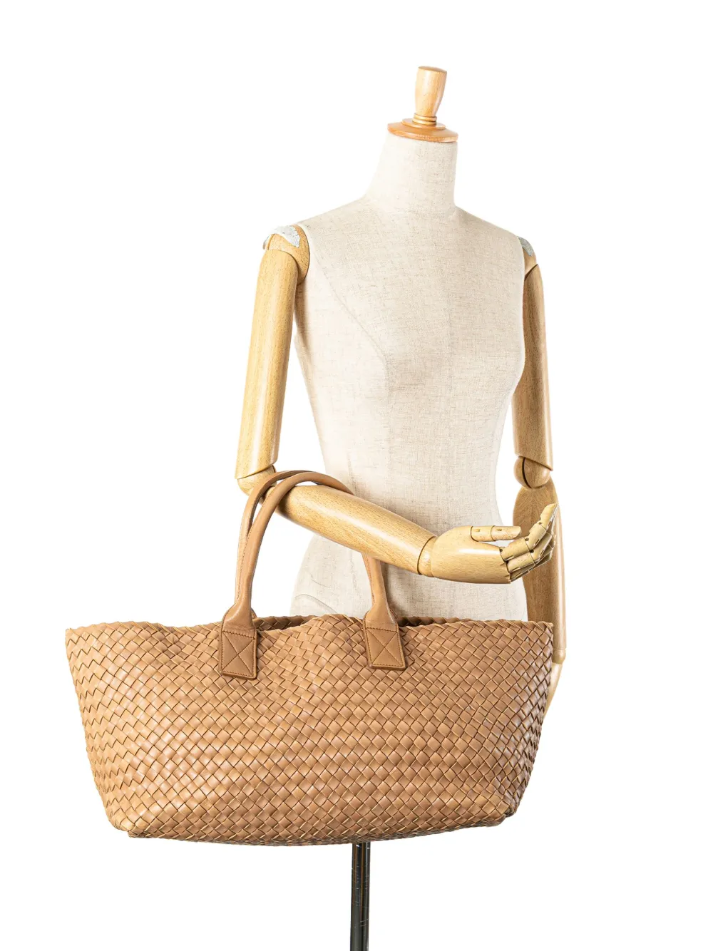 Bottega Veneta Pre-Owned tote Medium Lambskin Intreccio Cabat 2000-2007 | Estilos de archivo | Image 2