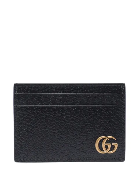 Gucci GG-logo leather cardholder