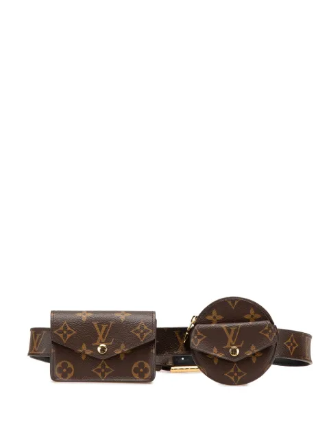 Louis Vuitton Pre-Owned 2020-2025 Monogram Daily Multi Pocket 30mm belt bag