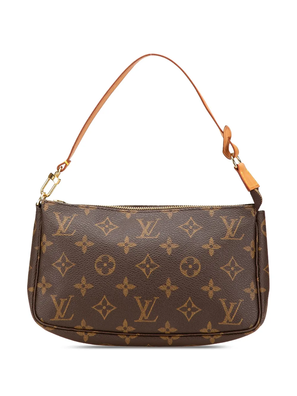 Louis Vuitton Pre-Owned Borsa a spalla Pochette con monogramma 2002 | marrone | Image 1