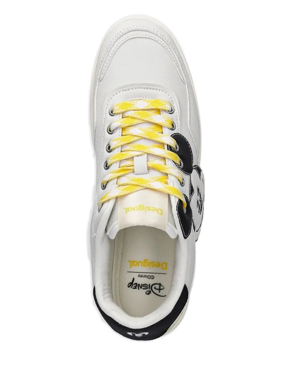 Desigual x Mickey Mouse lace-up sneakers White