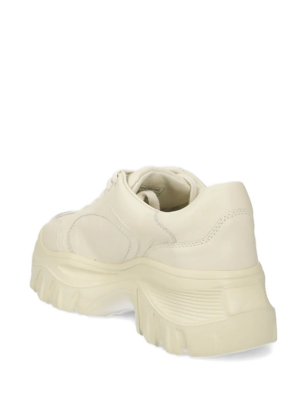 Desigual Chunky Platform Snekears In Neutral