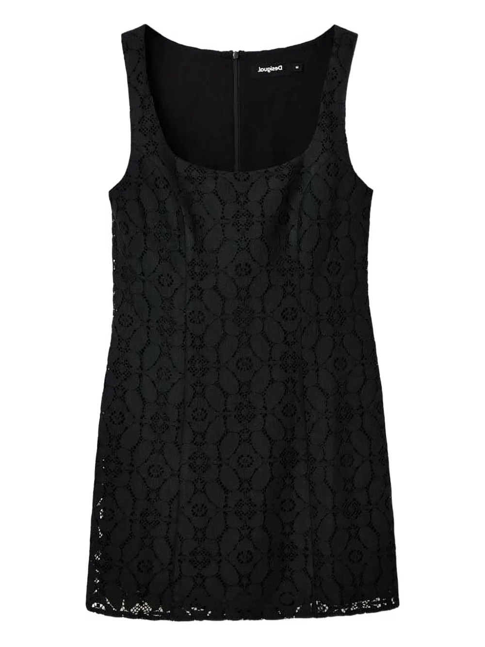 Desigual floral-lace mini day dress | Black | Image 1