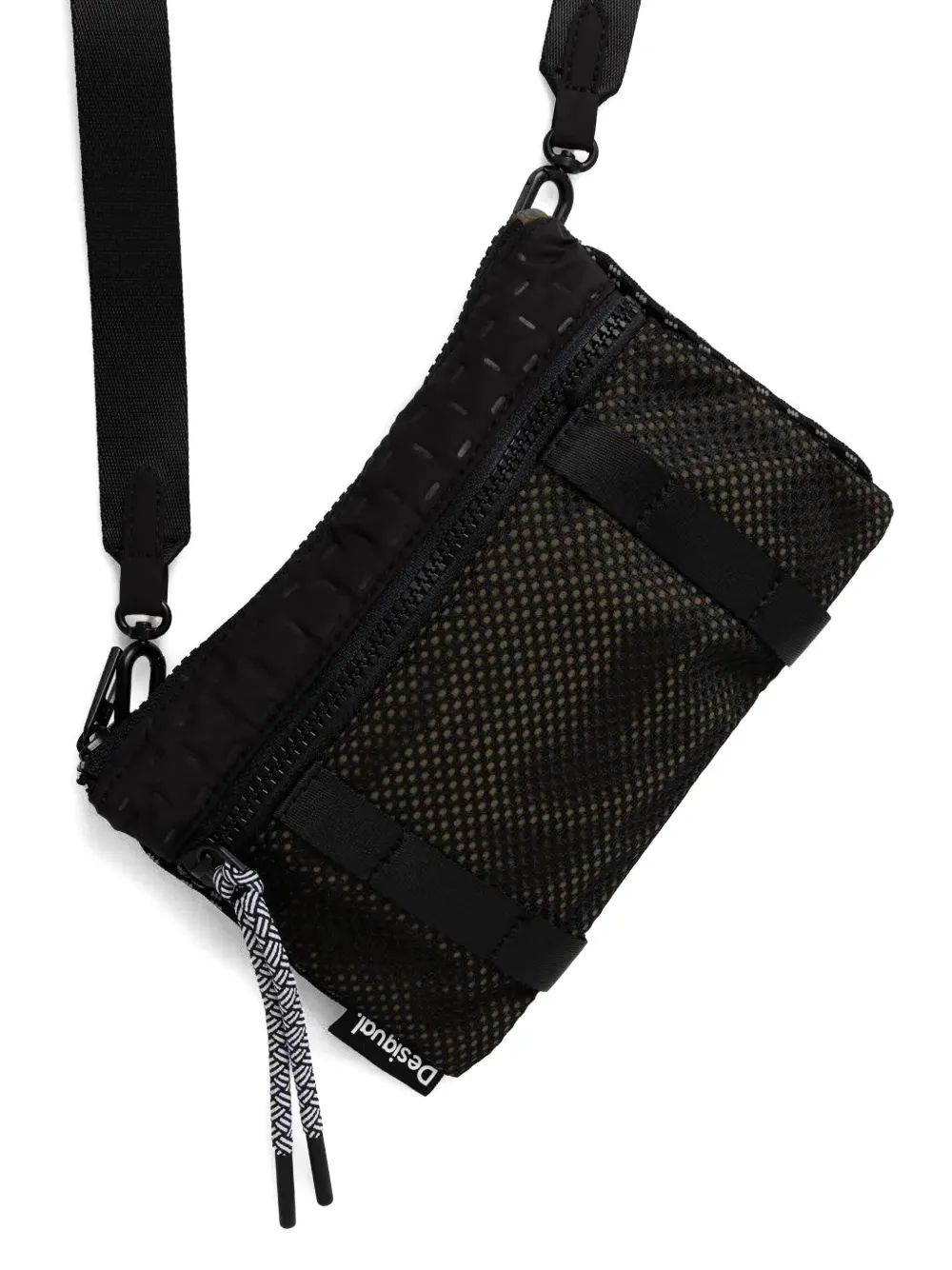 Desigual Gewatteerde crossbodytas Zwart