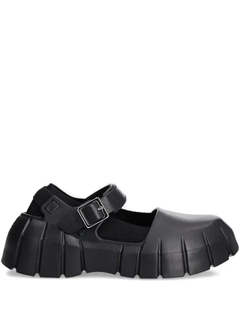Desigual buckle-strap chunky sole ballet flats