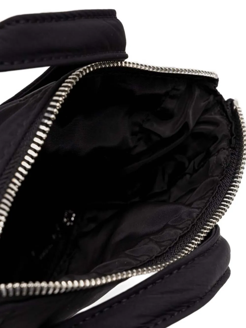 Desigual Quilted Multipocket Shoulder Bag In Black