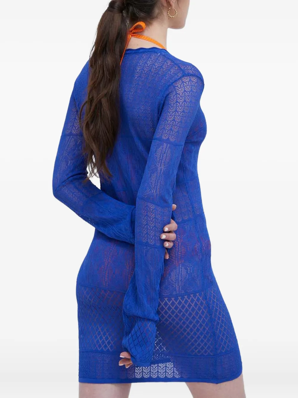 Desigual lace-knit mini beach dress | Beach Dresses | Image 2
