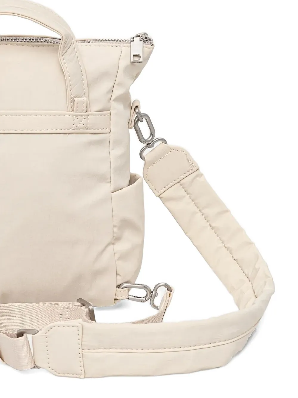 Desigual Voyager kleine shopper met meerdere posities Beige