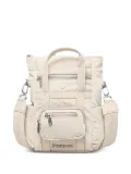 Desigual small Voyager multi-position tote bag - Neutrals