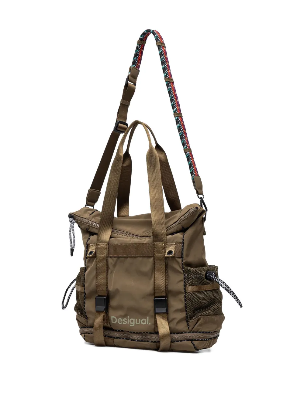 Desigual multi-pocket backpack - Groen
