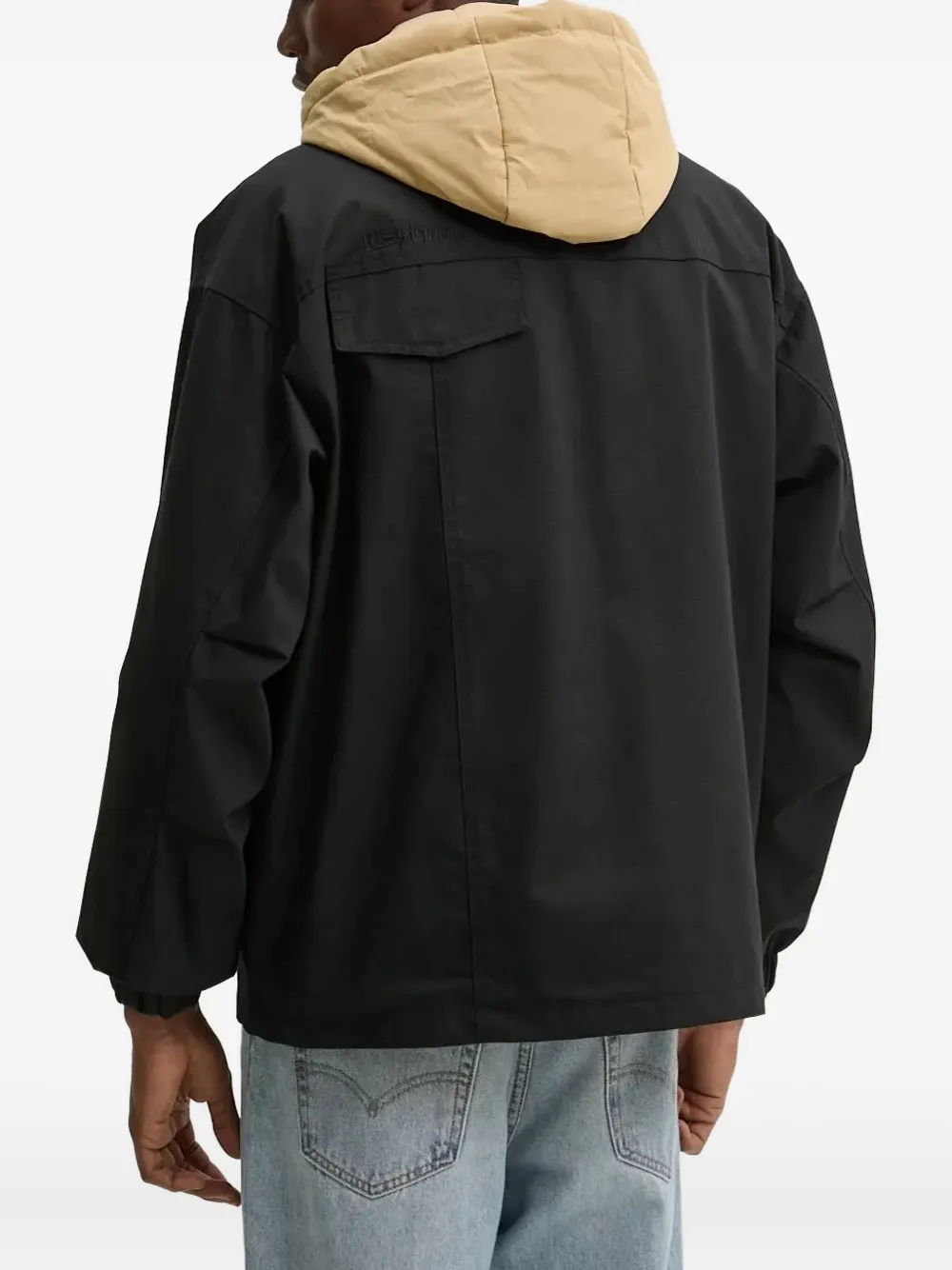 Desigual Flap-pockets Jacket In Brown