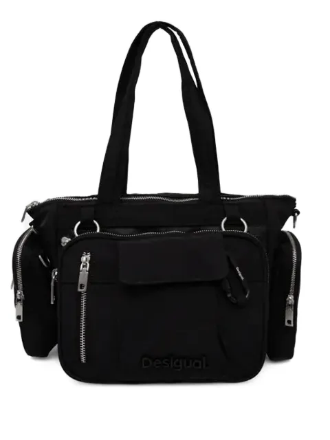 Desigual zip-fastening pocket shoulder bag