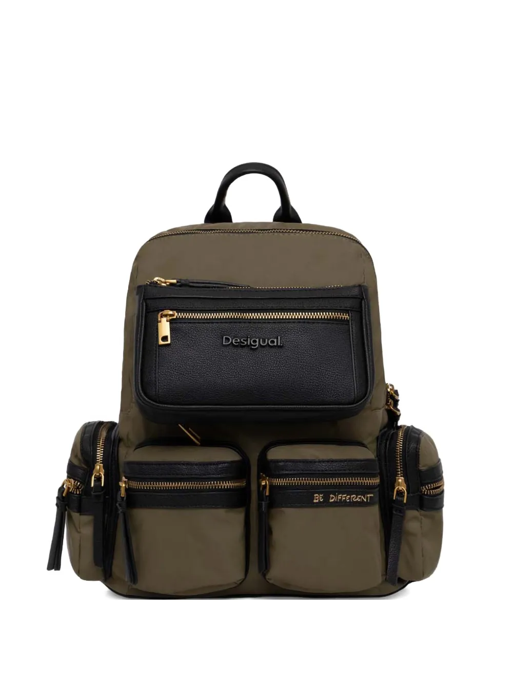 Desigual High-Capacity multi-pocket backpack | Green | Image 1