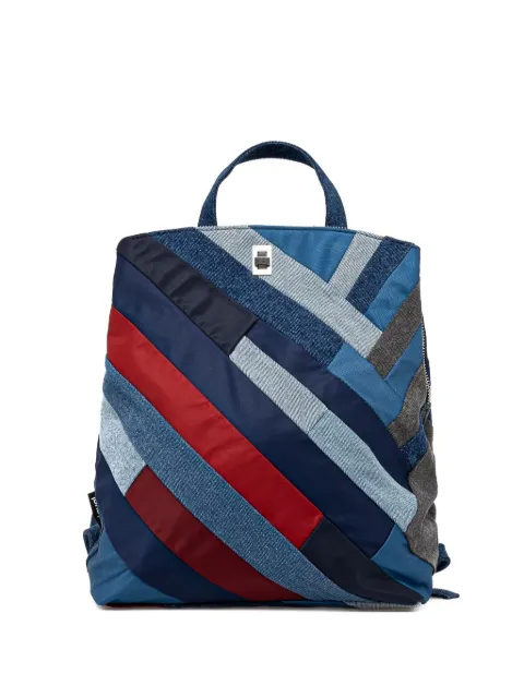 Desigual Austen Sumy denim patchwork backpack
