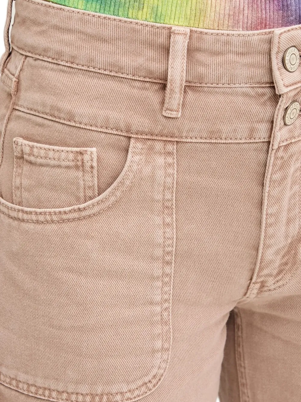Desigual classic five-pockets jeans Beige