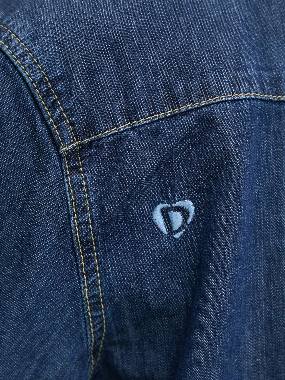 Desigual Denim overhemd Blauw