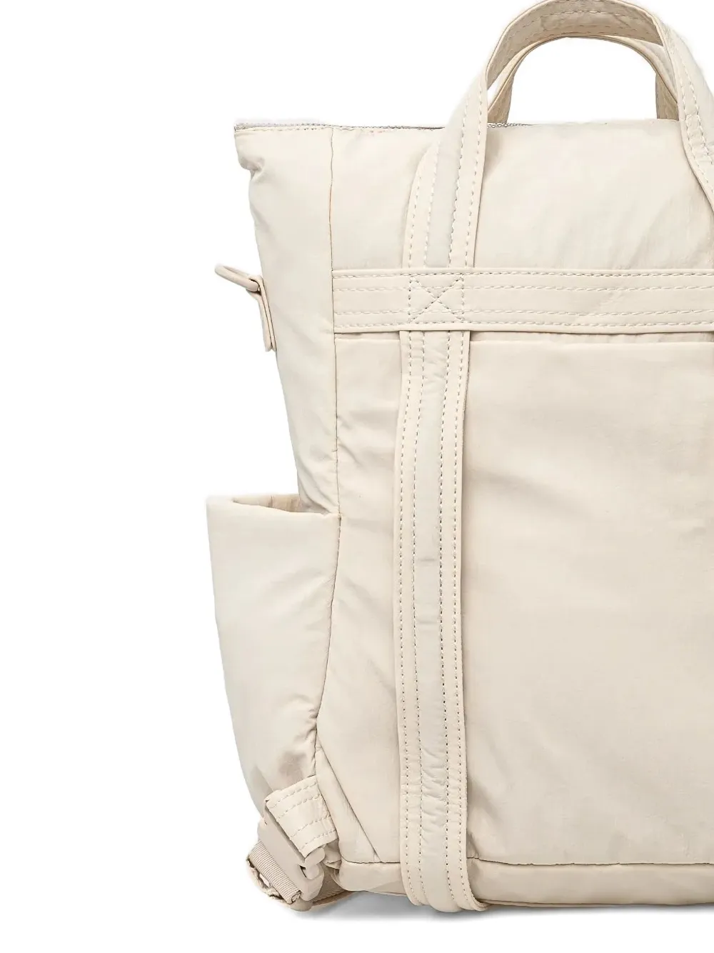 Desigual Shopper met afneembare buidel en ritssluiting Beige
