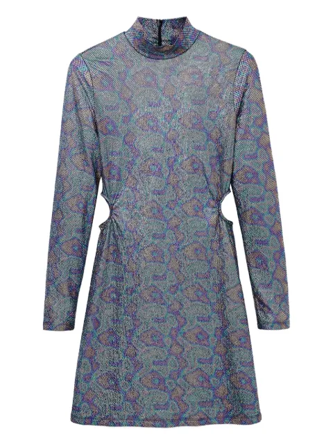 Desigual turtleneck cut-out mini day dress