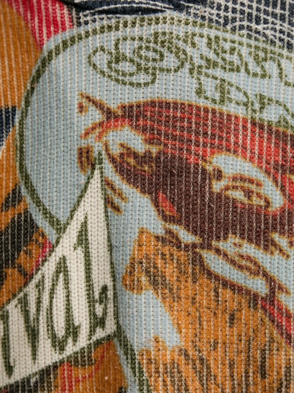 Desigual ribbed-knit sweater Oranje