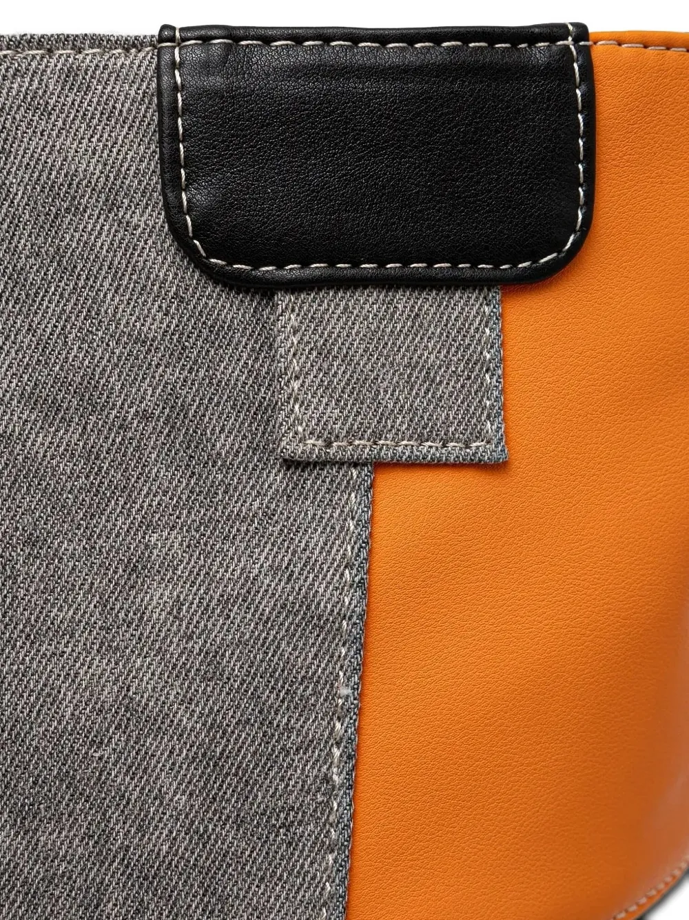 Desigual Shopper met patchwork Oranje