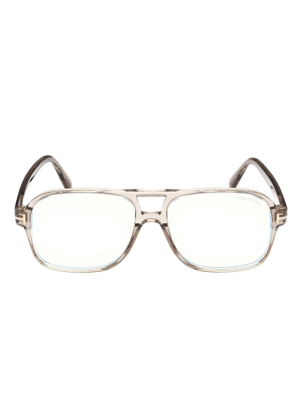 TOM FORD Eyewear navigator-frame glasses | Grey | Image 1