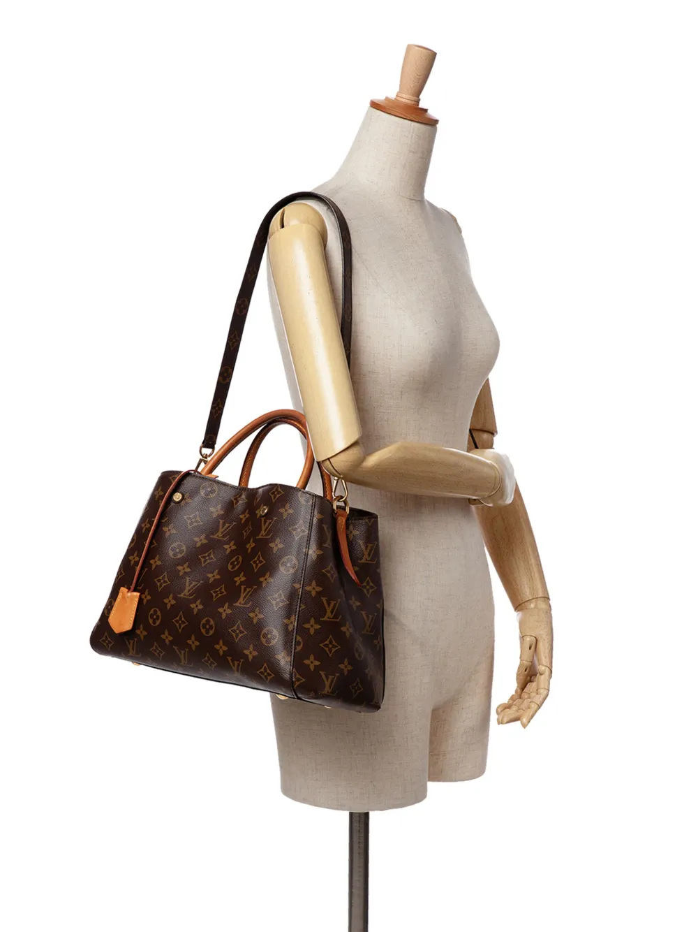Louis Vuitton Pre-Owned 2018 Monogram Montaigne MM satchel | Pre-Owned | Image 2
