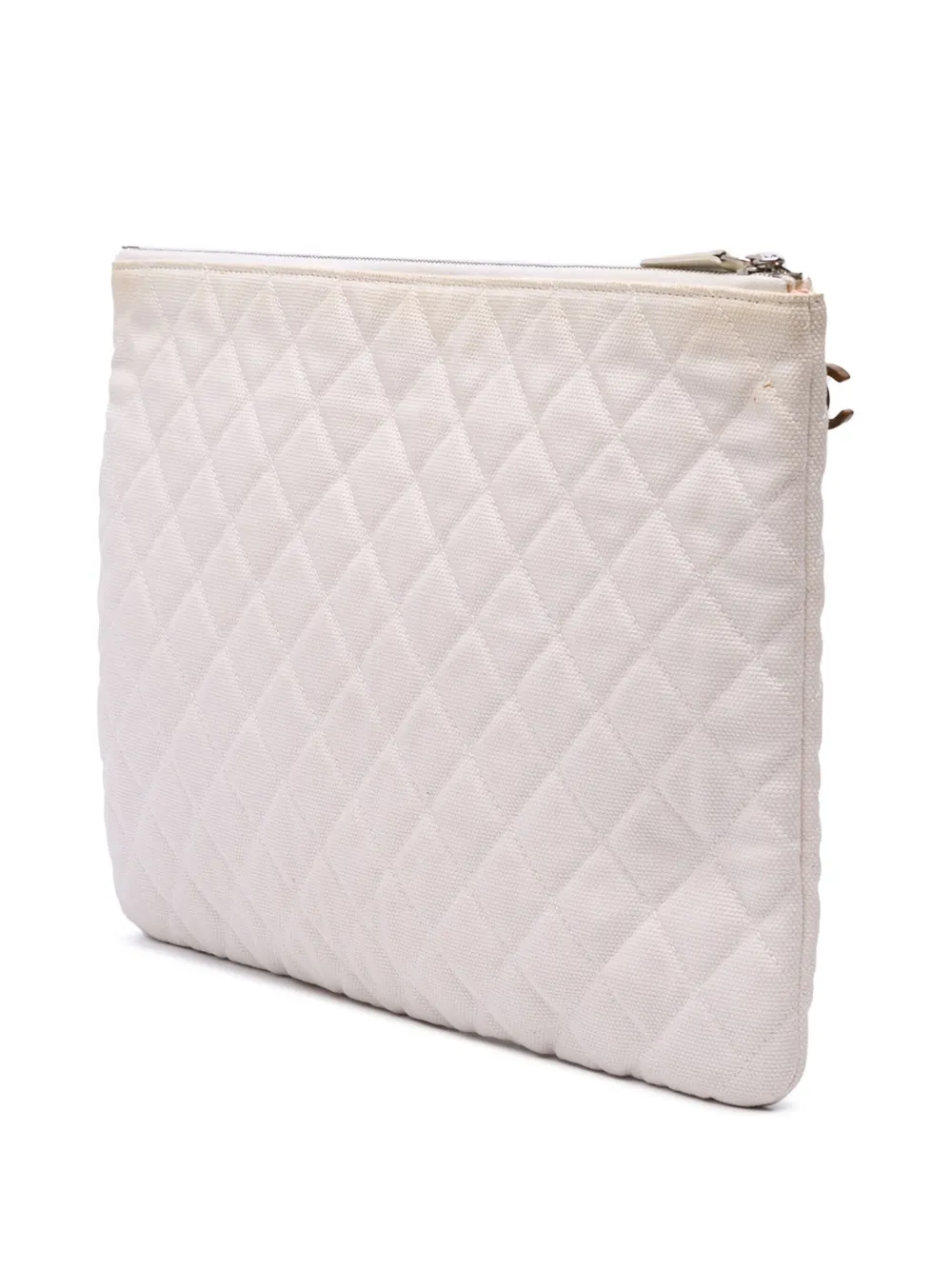 Pre-owned Chanel 2016-2017 Viva Coco Cuba Libre Canvas Clutch Bag