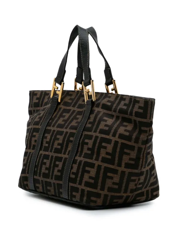 Fendi Pre-Owned 20th Century Zucca Canvas Tote Bag | Brown | FARFETCH
