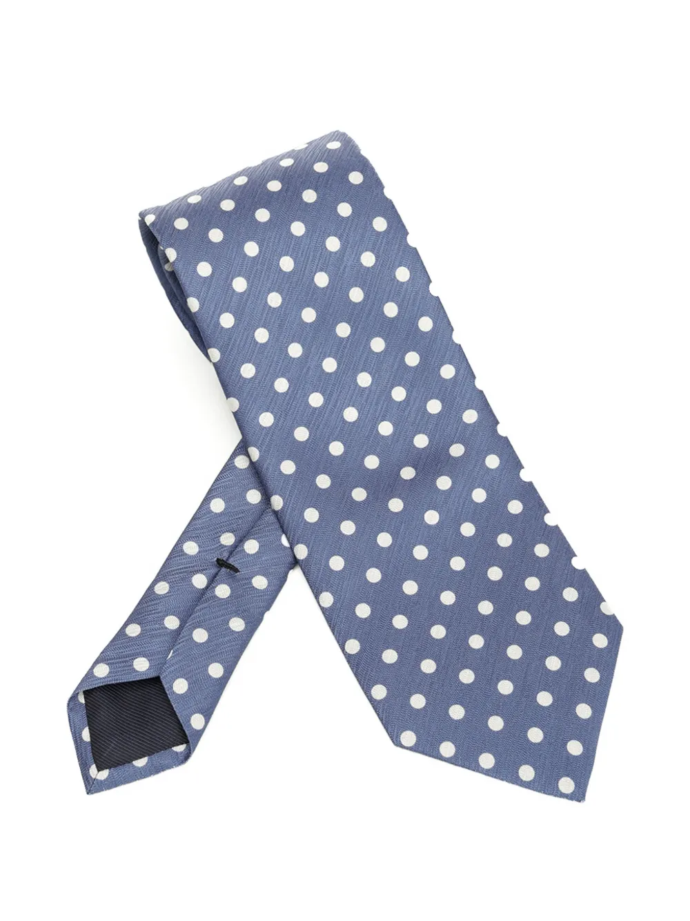 TOM FORD Stropdas met stippen Blauw