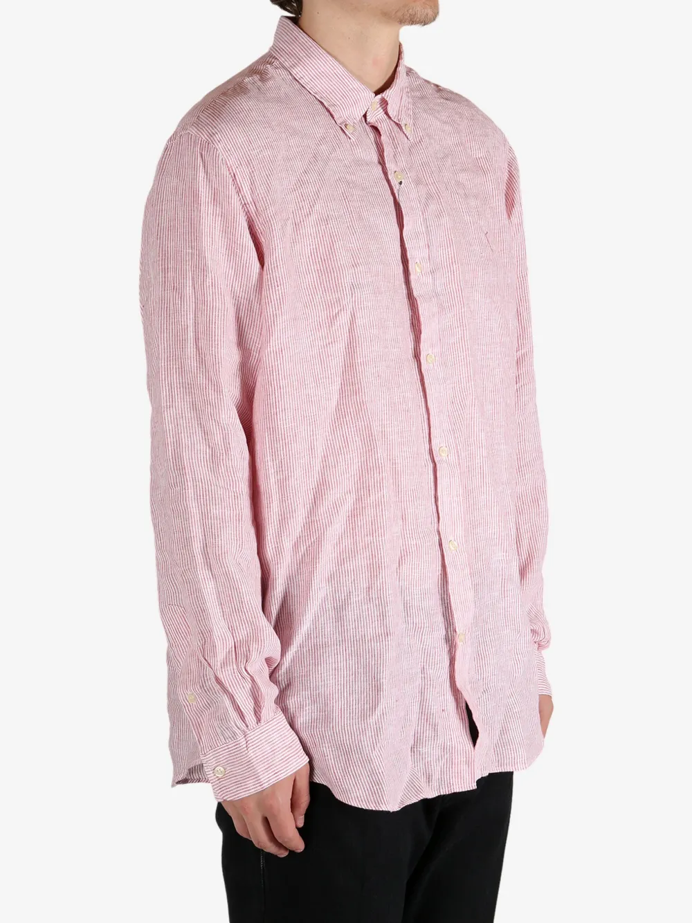 Polo Ralph Lauren striped shirt Roze