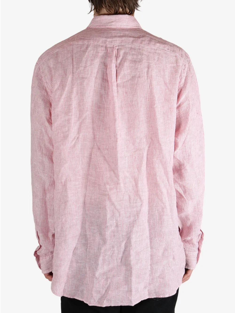 Polo Ralph Lauren striped shirt Roze