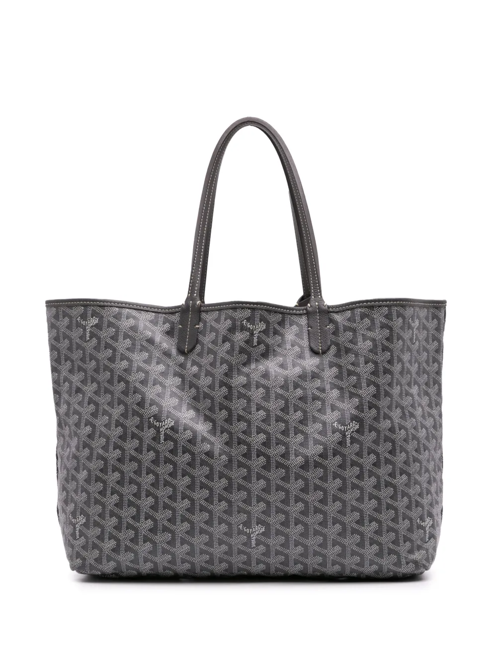 Goyard Pre-Owned 2018 Goyardine Saint Louis PM tote bag - ブラック Goyard Pre-Owned 2018 Goyardine Saint Louis PM tote bag - ブラック