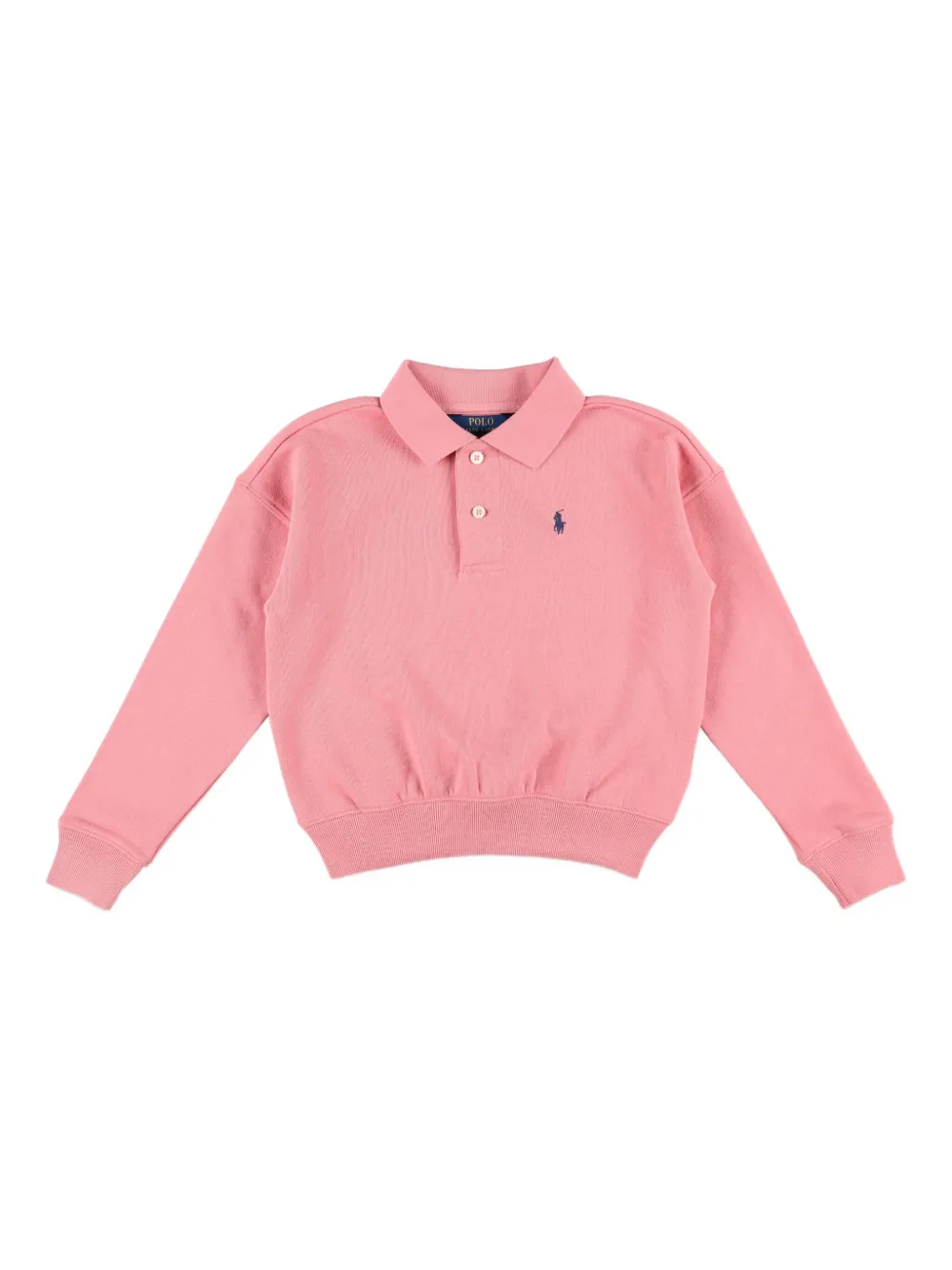POLO RALPH LAUREN KIDS Sweater met borduurwerk Roze
