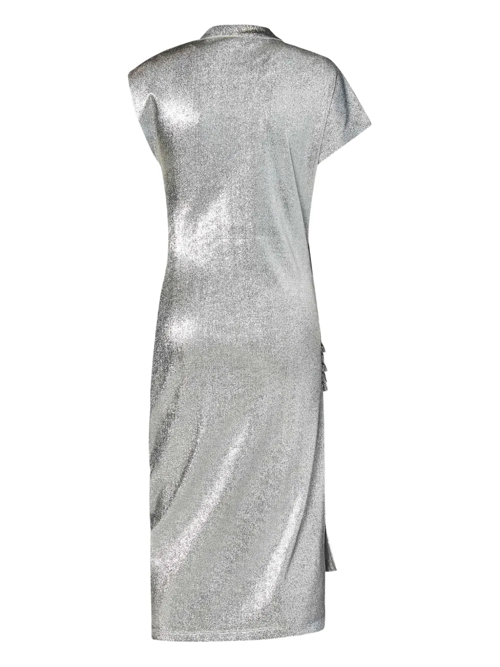 Rabanne Metallic jurk Zilver
