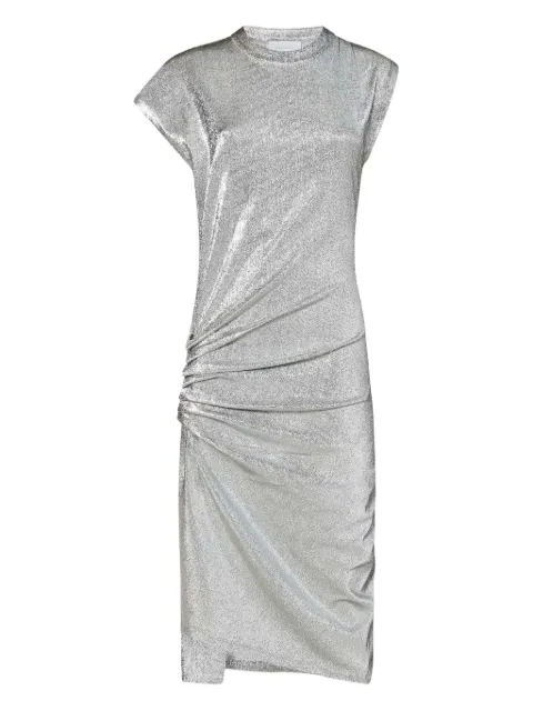 Rabanne metallic draped dress