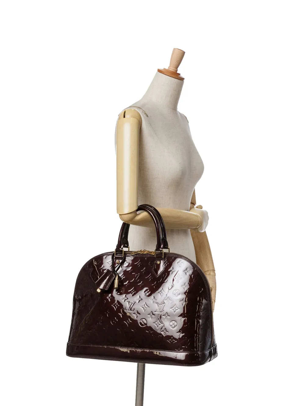 Louis Vuitton Pre-Owned sac à main Monogram Vernis Alma GM (2013) | Pre-owned | Image 2