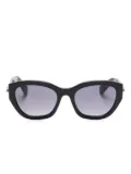 Bvlgari geometric-frame sunglasses - Black