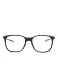 TAG Heuer rectangle-frame glasses - Grey