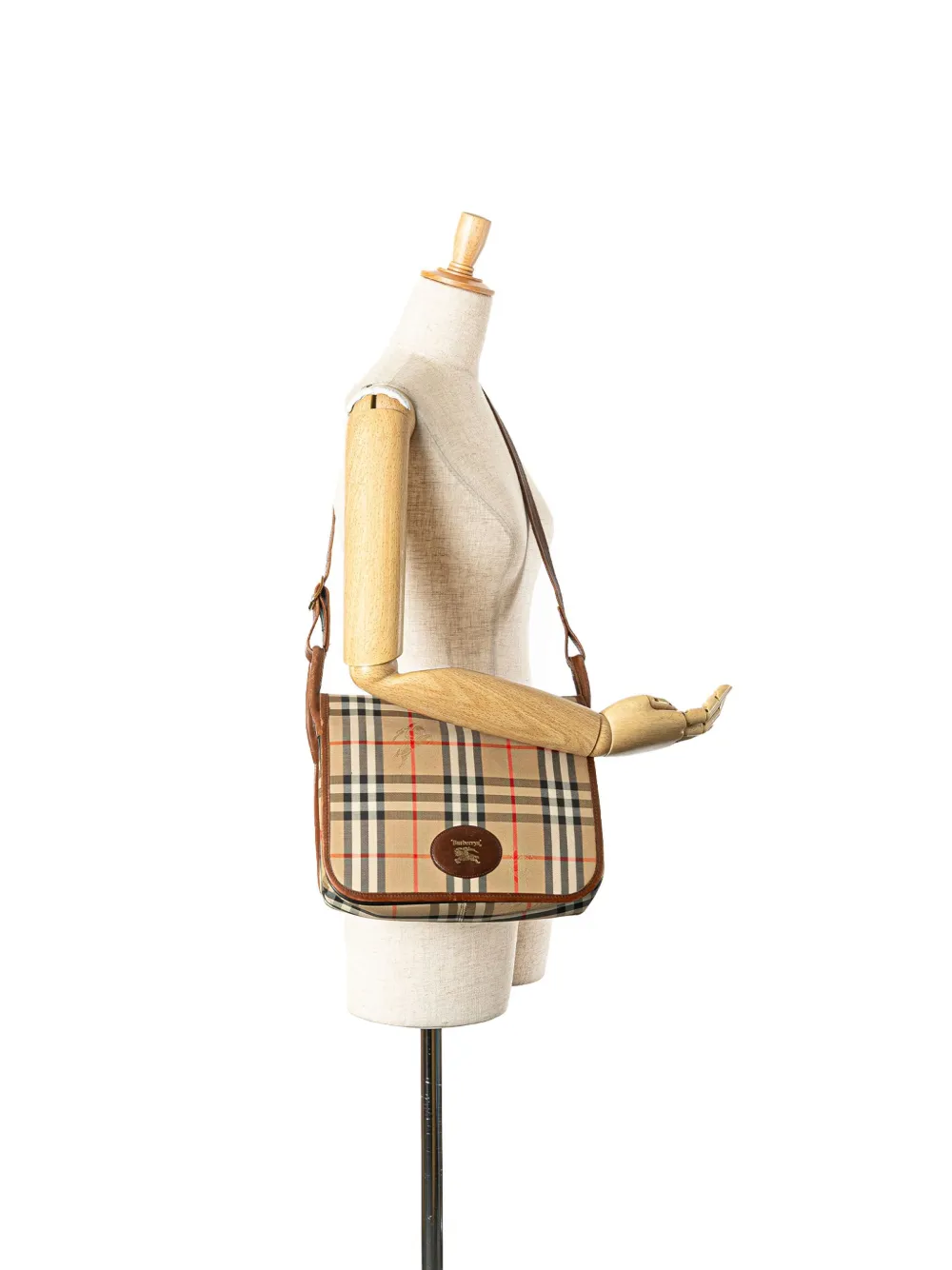 Burberry Pre-Owned 20th Century Haymarket Check Canvas shoulder bag | Pre-Owned | Image 2