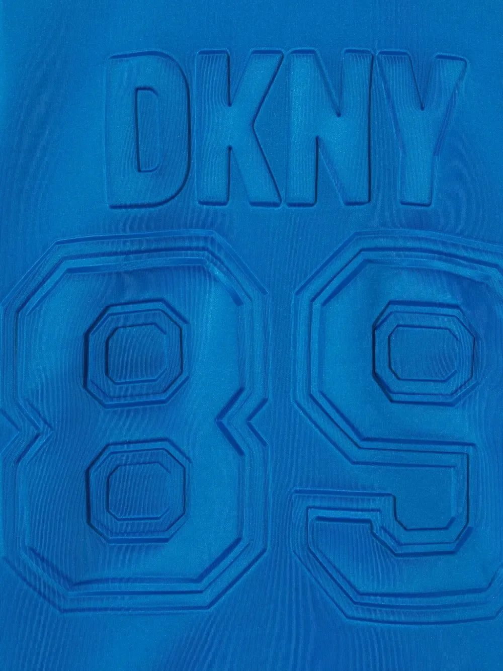 Dkny Kids embossed logo sweatshirt Blauw