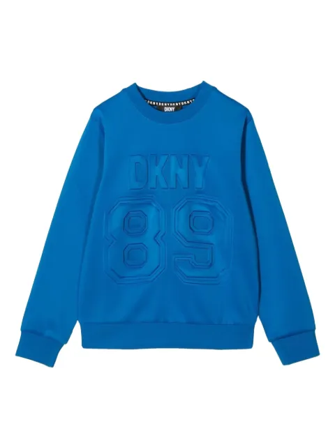Dkny Kids embossed logo sweatshirt