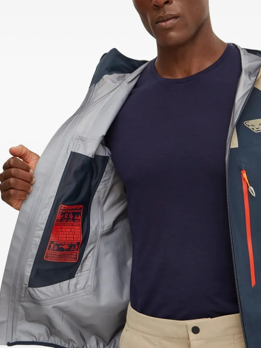 Dynafit Hooded Lightweight Jacket In Blue
